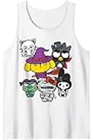 Sanrio Spooky Characters Hello Kitty Friends Cute Halloween Camiseta sin Mangas