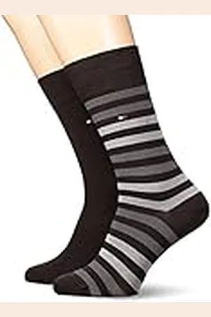 Tommy Hilfiger 472001001 Calcetines, Hombre, Negro ( 200), 43/46 (Tamaño del fabricante:043)