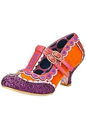 Irregular Choice Serendipia, Oxford Mujer, Orange, 41 EU