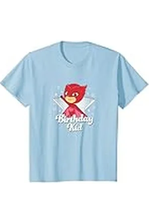 PJ Masks Niños Birthday Kid Owlette Big Star Frame Youth Portrait Camiseta