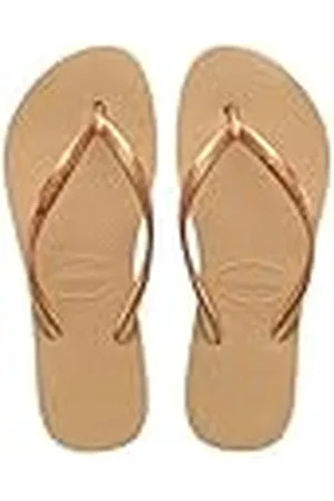 Havaianas Slim Flatform, Chanclas Elegantes, Duraderas y Versátiles, con Plataforma de 2,5 cm, Tiras Finas, Mujer