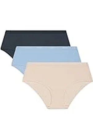 Dim Les Pockets Eco Coton Finitions Extra-Plates X3 Boxer, , S (Pack de 3) para Mujer