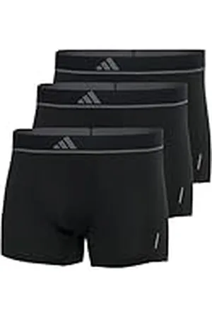 adidas Herren Unterwäsche Boxershorts 3er Pack-Trunk (3pk) -Active Micro Flex Eco Ropa Interior, , XXL Hombres