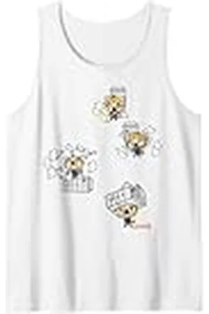 Sanrio Fotocopiadora Aggretsuko Rage Camiseta sin Mangas