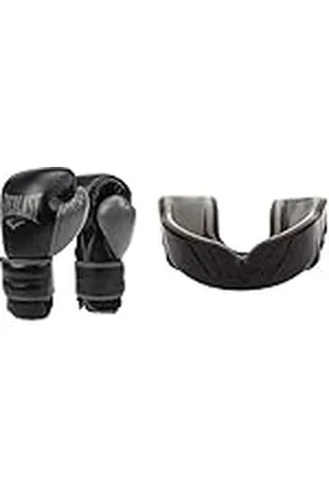 Everlast Powerlock 2R Guantes Unisex para Adultos, , 396 G (14 Oz) UE & Venum Challenger Protector de Dientes, Unisex Adulto, / , Talla Unica