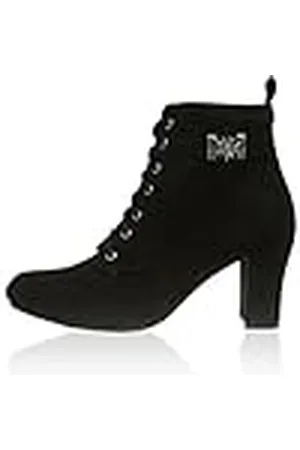 Hirschkogel by Andrea Conti 3617400, Botines tacón Mujer, Negro (Schwarz (Schwarz 002), 35 EU