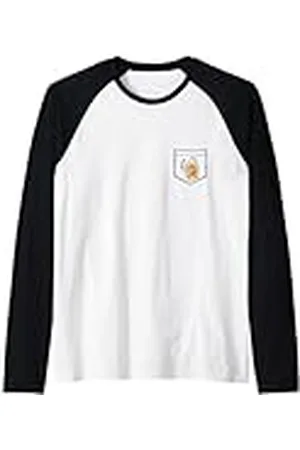 Sanrio Bolsillo Gudetama Ugh Camiseta Manga Raglan