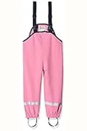 Playshoes Softshell-Latzhose Pantalones de Peto para Niños, (Pink 18), 128
