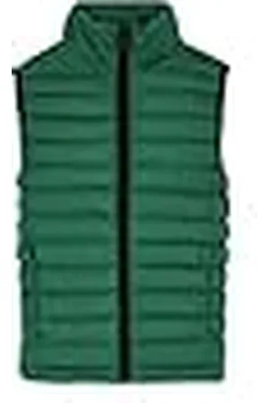 ECOALF Chaleco Niño Cardiffalf, de Poliéster Reciclado, con Cuello Alto, Relleno de Fellex, Ultraligero y Cómodo, Chaleco Niño, Talla 14 años, Color