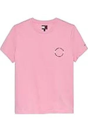 Tommy Hilfiger Camiseta de Manga Corta Mujer TJ X NYC con Logotipo, , XS