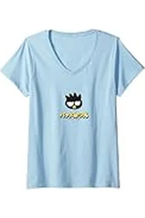 Sanrio Mujer Bad Badtz Maru Personaje Clásico Japón Diseño Camiseta Cuello V