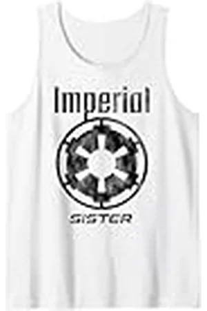 STAR WARS Imperial Icon - Camiseta a juego con hermana familiar Camiseta sin Mangas