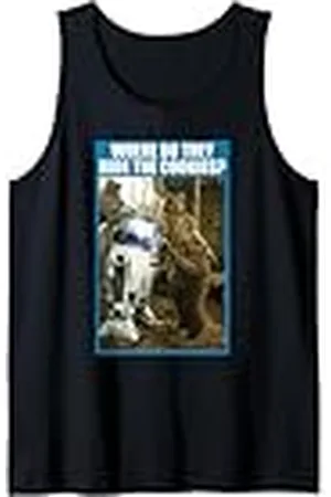 STAR WARS R2-D2 y Ewoks: ¿Dónde esconden las galletas? Camiseta sin Mangas