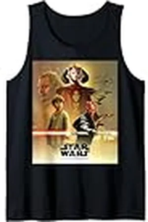 STAR WARS Celebration Mural The Phantom Menace Logo Camiseta Camiseta sin Mangas