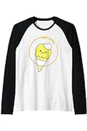Sanrio Helado Gudetama Mehlting Camiseta Manga Raglan