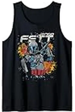 STAR WARS Jango Fett Hero Blasters Mandalorian Precuela Camiseta sin Mangas