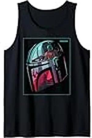 STAR WARS The Mandalorian - Casco de neón Camiseta sin Mangas