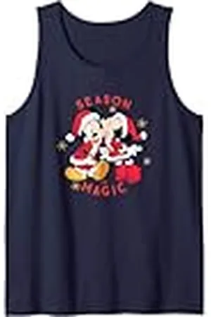 Disney Santa Mickey y Minnie Temporada de Magia Camiseta sin Mangas