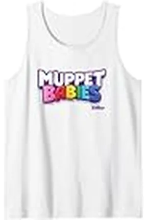Disney Junior Muppet Babies Series Logo Camiseta Camiseta sin Mangas