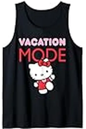 Sanrio Hello Kitty Vacation Fashion Vacation Vacaciones Camiseta sin Mangas