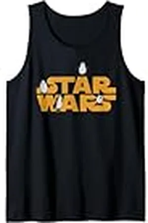 STAR WARS Logotipo de con Porgs Camiseta sin Mangas