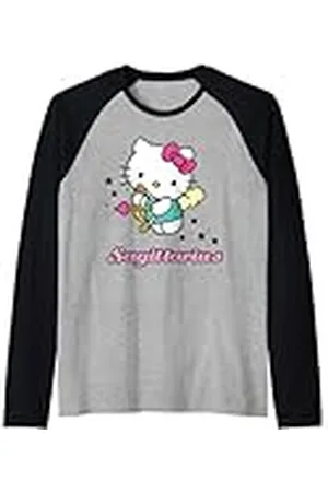 Hello Kitty Señal de estrella de Sagitario Camiseta Manga Raglan