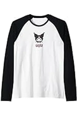 Sanrio 44/5000 Kuromi Character Diseño clásico Japón Camiseta Manga Raglan