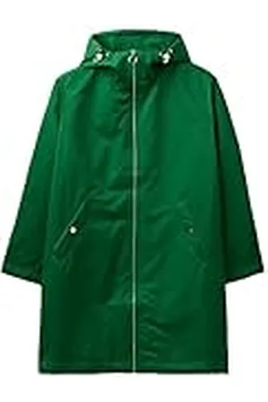 Benetton Chaqueta 2tabdn02t, Chaqueta Mujer, Verde (Verde Bottiglia 1U3), M