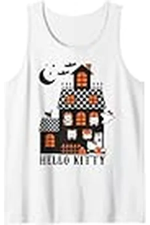 Sanrio Hello Kitty - Casa embrujada para Halloween Camiseta sin Mangas