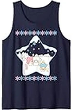Sanrio Little Twin Stars Christmas Winter Festive Camiseta sin Mangas