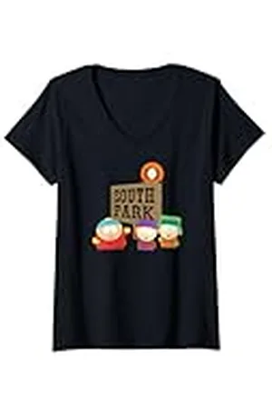 South Park Mujer Pandilla de con cartel Camiseta Cuello V