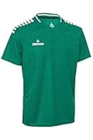 Derbystar Camiseta Unisex Juvenil Primo v24, Color Verde y Blanco, 116