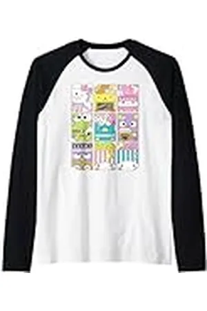 Sanrio Bakery Cute Food - Hello Kitty My Melody Camiseta Manga Raglan