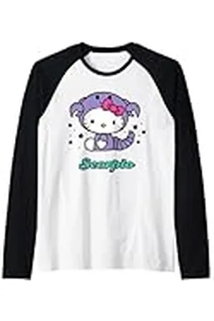 Sanrio Hello Kitty Scorpio Star Sign Camiseta Camiseta Manga Raglan