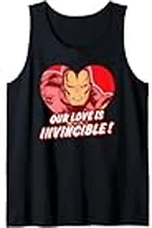 Marvel Iron Man Love is Invincible - Camiseta para el día de San Valentín Camiseta sin Mangas