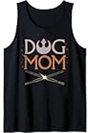 STAR WARS Dog Mom Pet Parent Lightsabers Camiseta sin Mangas