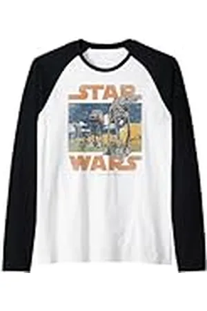 STAR WARS AT-AT Walkers Vintage Camiseta Manga Raglan