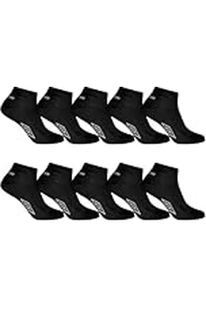 Umbro Umb/1/Qtx10 Calcetines, Blanco/Negro, 39-42 (Pack de 10) para Hombre