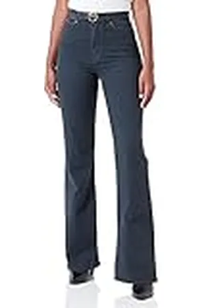 Pinko Felix Belt Flare Bull Comfort, Jeans Mujer,