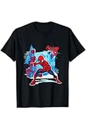 Marvel Spider-Man presenta y adorna camiseta navideña Camiseta