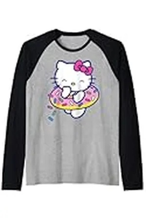 Hello Kitty Donut Camiseta Manga Raglan