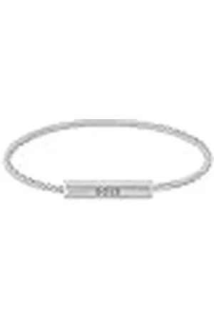 HUGO BOSS Jewelry Pulsera de alambre para Hombre Colección ALEK de Acero inoxidable, , Talla única
