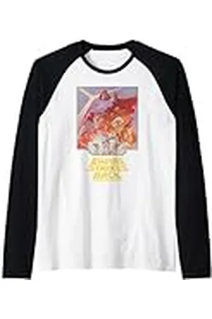 STAR WARS Póster vintage de : El imperio contraataca Camiseta Manga Raglan