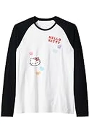 Sanrio Corazones de caramelo de Hello Kitty Camiseta Manga Raglan