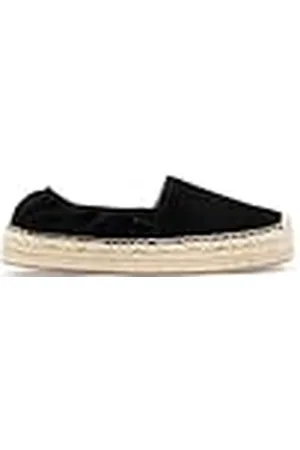 HUGO BOSS Madeira_Slon_SD, Zapatos Planos sin Cordones Mujer, Black, 40 EU