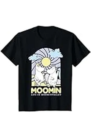 Moomin Niños Life In valley - Vidrieras estilo Dark Kids Camiseta
