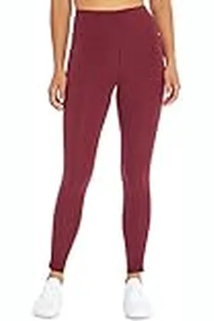 Marika Leggings para Mujer con Control de Barriga, para Mujer, Mujer, Legging por el Tobillo, MC523101, Zinfandel, M