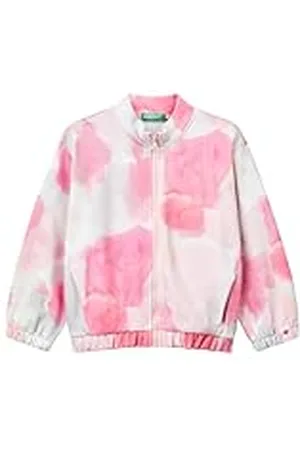 Benetton Giacca M/L 35ujg503s Sudadera sin Capucha, , 4 años Niñas y niñas