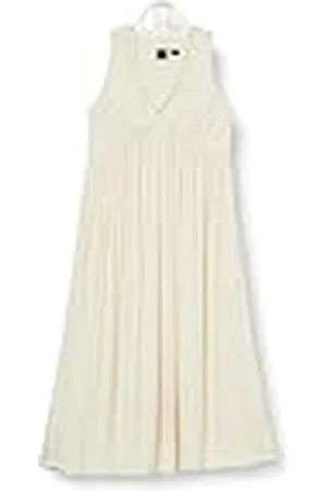 Pinko Nemesi Vestido de Sarga Viscosa cóctel, , 50 para Mujer