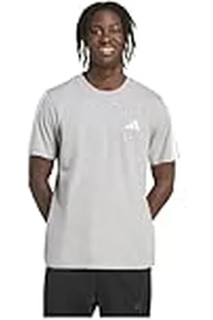 adidas Camiseta de 3 Rayas para Hombre (Paquete de 1)